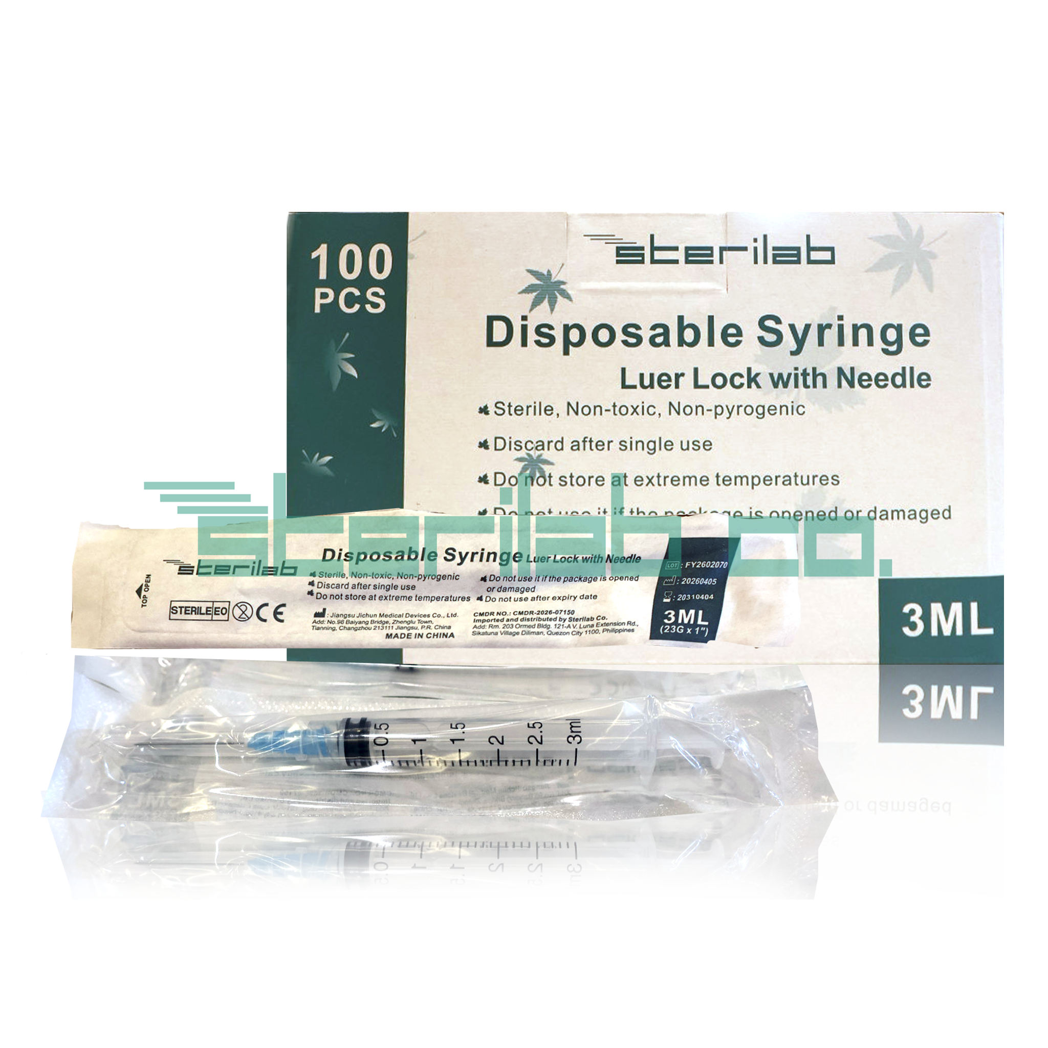 3 ML Disposable Syringe